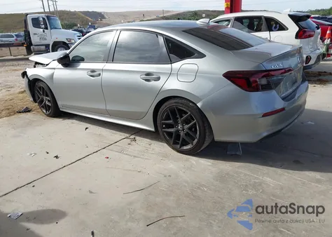 2025 Honda Civic Sport z USA, uszkodzony, nr VIN 2HGFE2F50SH532519